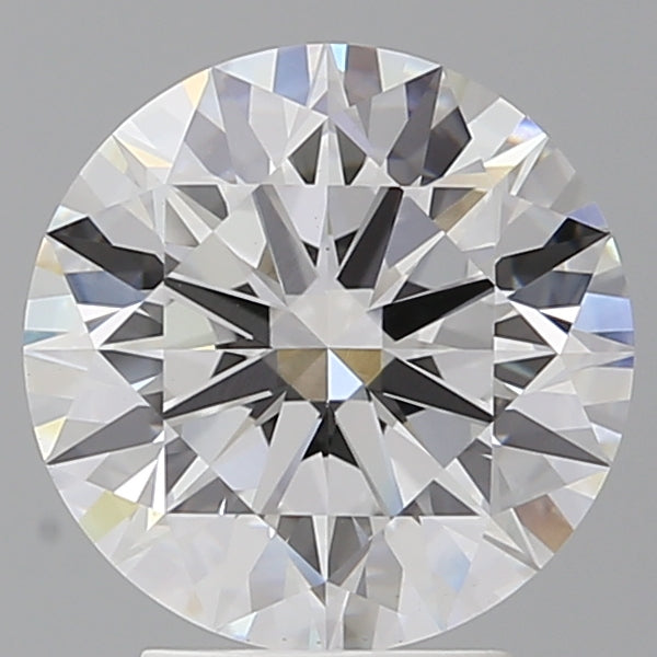 3.60 Carat Round Shaped, Ideal Cut, E Color, VVS2 Clarity, IGI Certified Lab Grown Diamond