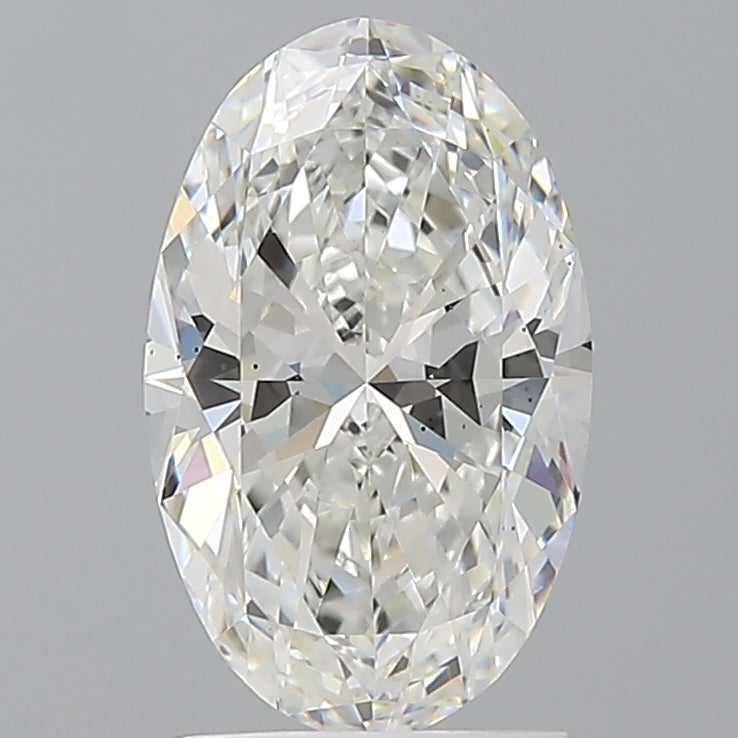 2.07 Carat Oval Shaped, Ideal Cut, F Color, VS2 Clarity, IGI Certified Lab Grown Diamond
