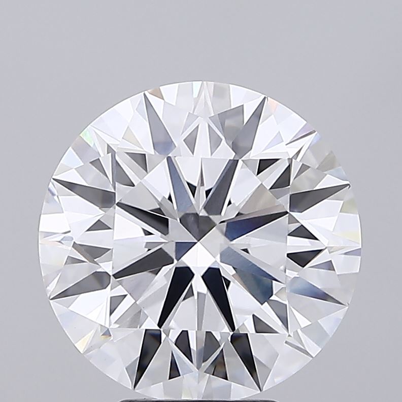 5.29 Carat Round Shaped, Ideal Cut, E Color, VVS2 Clarity, IGI Certified Lab Grown Diamond
