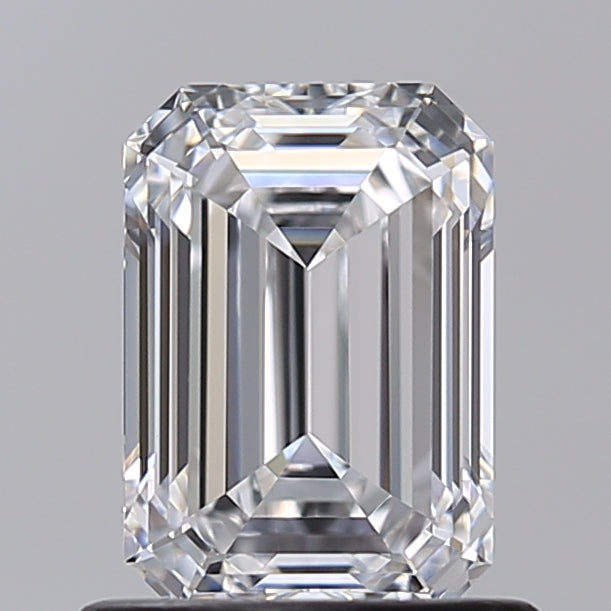 1.01 Carat Emerald Shaped, Excellent Cut, D Color, VVS2 Clarity, IGI Certified Lab Grown Diamond