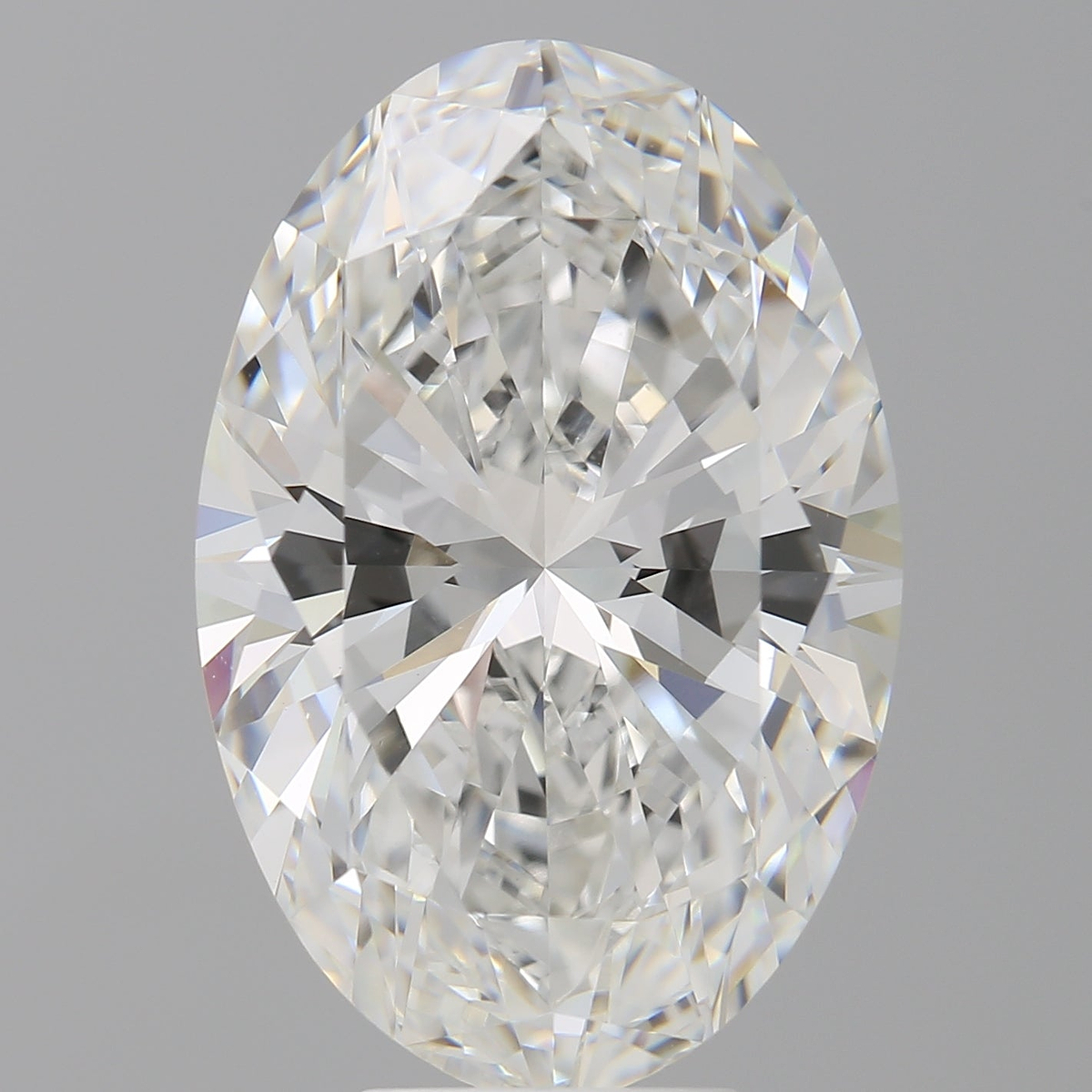 8.02 Carat Oval Shaped, Ideal Cut, F Color, VVS2 Clarity, IGI Certified Lab Grown Diamond