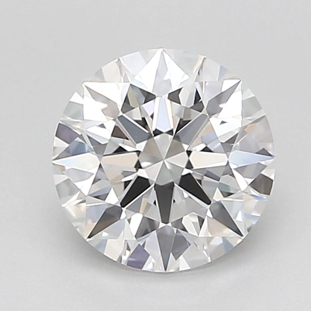 1.54 Carat Round Shaped, Ideal Cut, D Color, VVS2 Clarity, IGI Certified Lab Grown Diamond