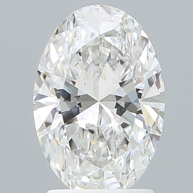 2.10 Carat Oval Shaped, Ideal Cut, E Color, VVS2 Clarity, IGI Certified Lab Grown Diamond
