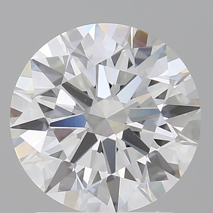 2.04 Carat Round Shaped, Ideal Cut, E Color, VVS2 Clarity, IGI Certified Lab Grown Diamond