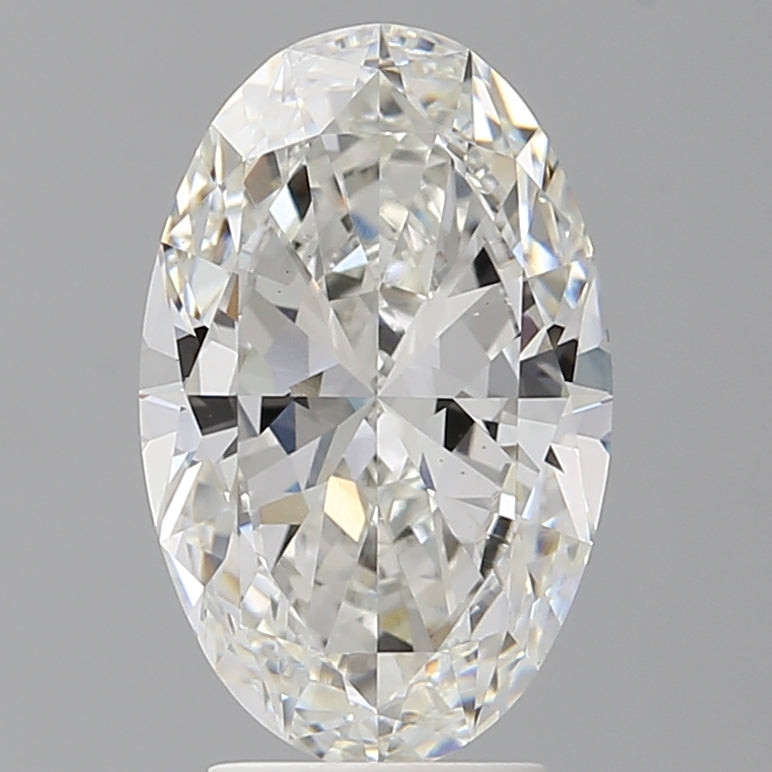 3.51 Carat Oval Shaped, Ideal Cut, G Color, VS1 Clarity, IGI Certified Lab Grown Diamond