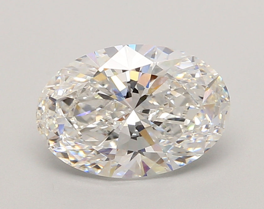 2.06 Carat Oval Shaped, Ideal Cut, E Color, VVS1 Clarity, IGI Certified Lab Grown Diamond
