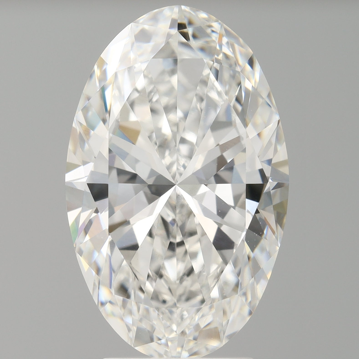 4.05 Carat Oval Shaped, Ideal Cut, E Color, VVS2 Clarity, IGI Certified Lab Grown Diamond