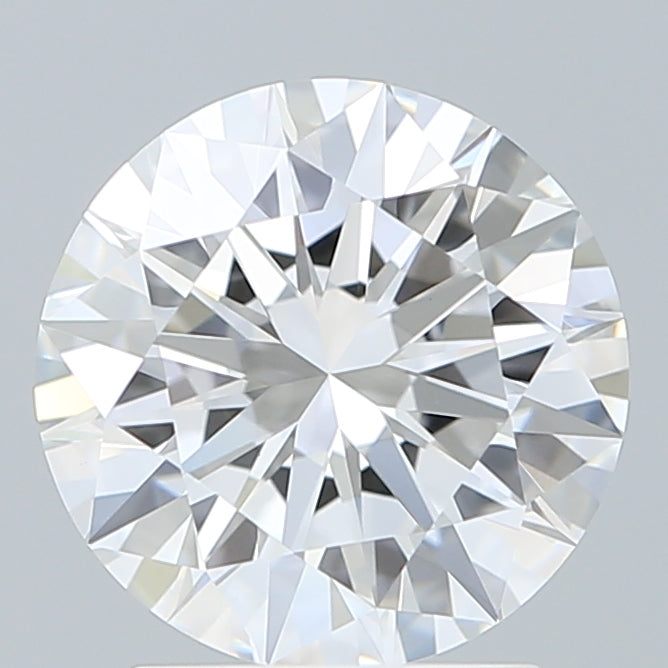 2.29 Carat Round Shaped, Excellent Cut, D Color, VVS2 Clarity, IGI Certified Lab Grown Diamond