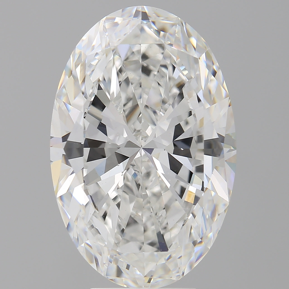 7.02 Carat Oval Shaped, Very Good Cut, F Color, VS2 Clarity, IGI Certified Lab Grown Diamond