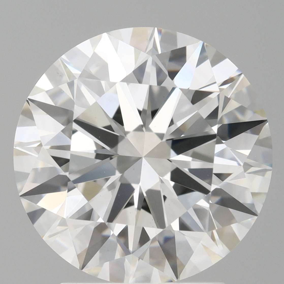 3.00 Carat Round Shaped, Ideal Cut, F Color, VS1 Clarity, IGI Certified Lab Grown Diamond