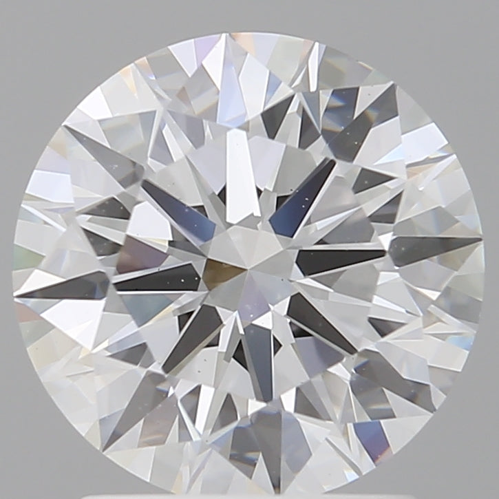 2.10 Carat Round Shaped, Ideal Cut, E Color, VS1 Clarity, IGI Certified Lab Grown Diamond