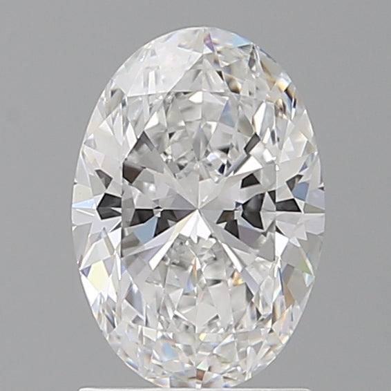 1.58 Carat Oval Shaped, Ideal Cut, D Color, VVS2 Clarity, IGI Certified Lab Grown Diamond