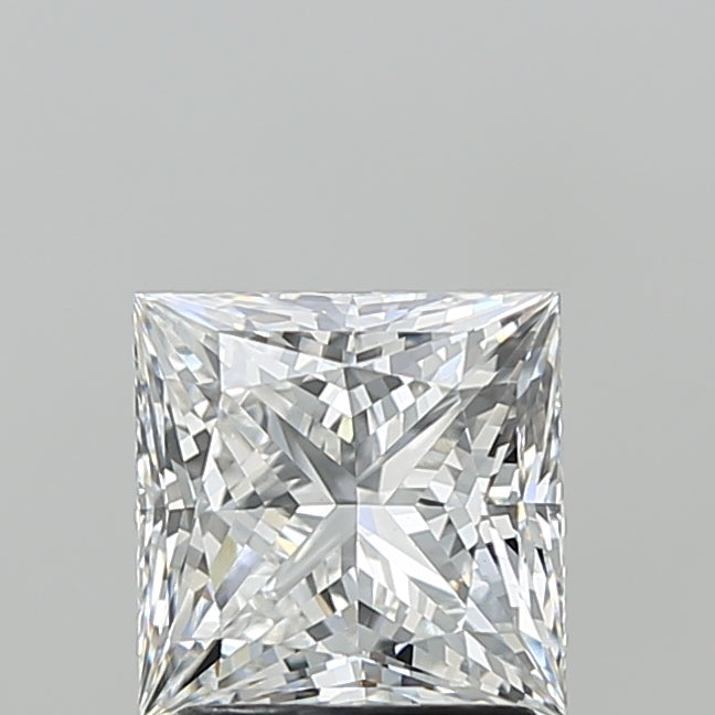 2.01 Carat Princess Shaped, Ideal Cut, E Color, VVS2 Clarity, IGI Certified Lab Grown Diamond
