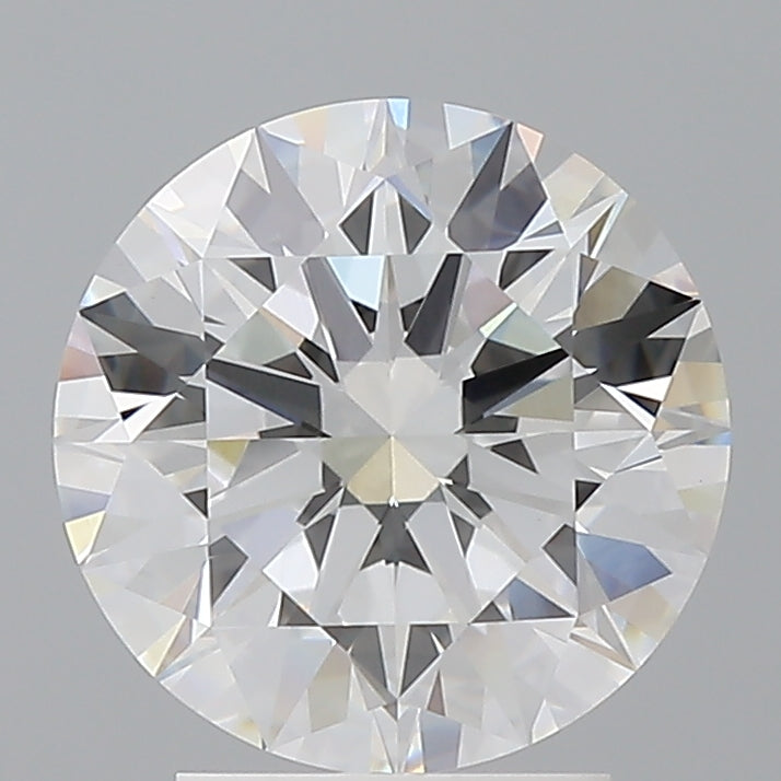 3.10 Carat Round Shaped, Ideal Cut, E Color, VVS2 Clarity, IGI Certified Lab Grown Diamond