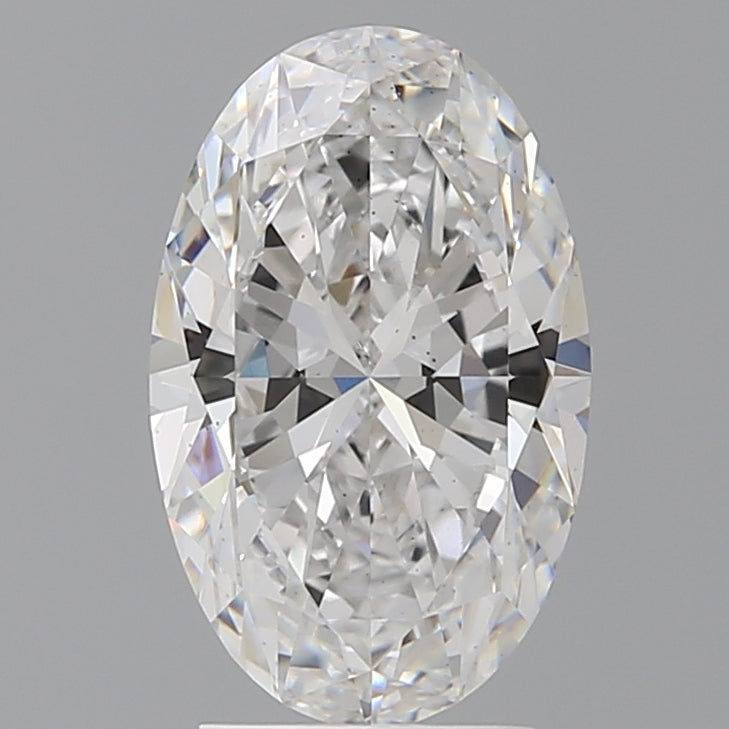 3.09 Carat Oval Shaped, Ideal Cut, E Color, VS2 Clarity, IGI Certified Lab Grown Diamond