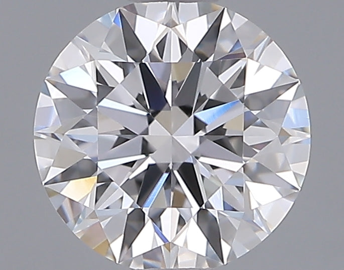 1.24 Carat Round Shaped, Ideal Cut, D Color, VVS2 Clarity, IGI Certified Lab Grown Diamond