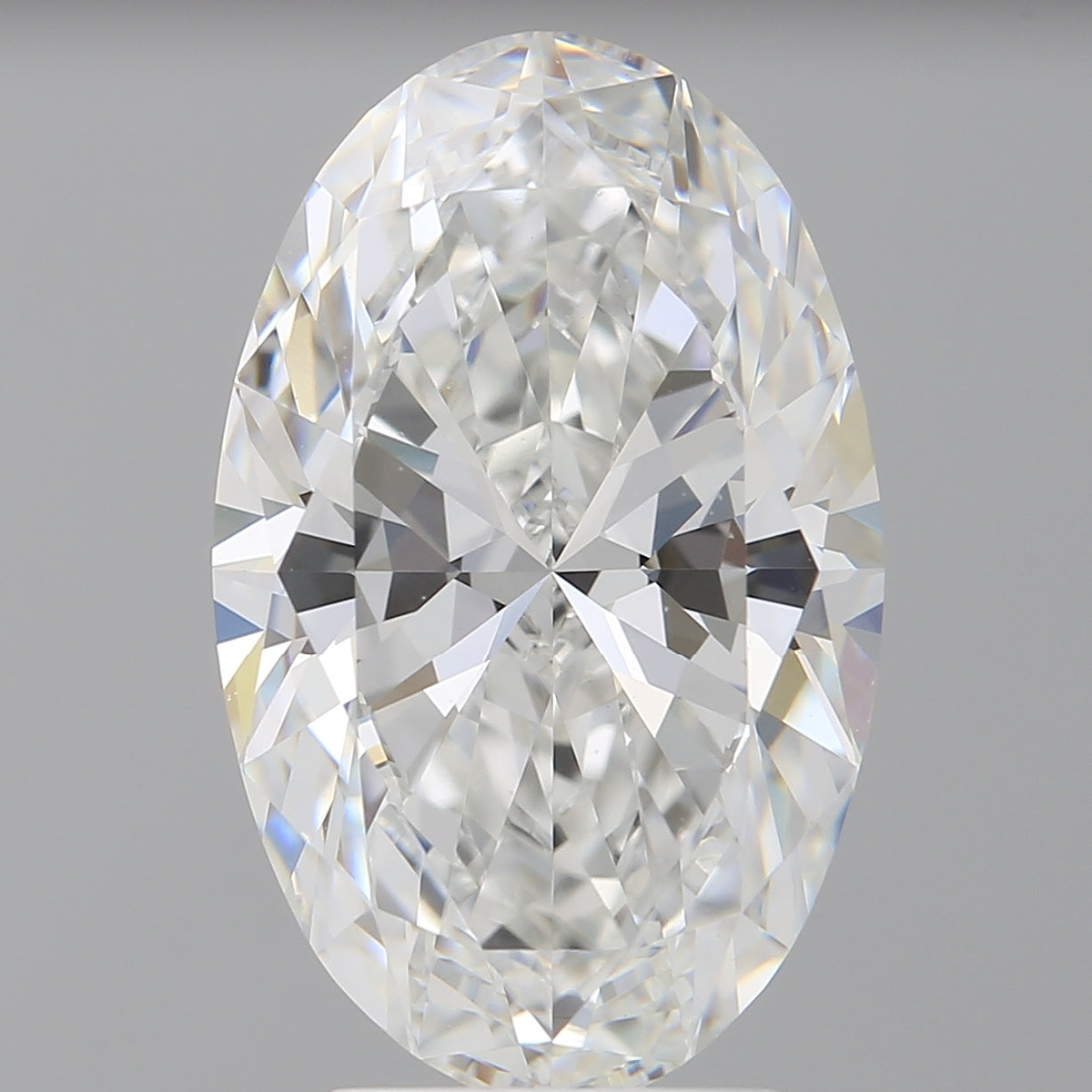 4.04 Carat Oval Shaped, Ideal Cut, E Color, VVS2 Clarity, IGI Certified Lab Grown Diamond