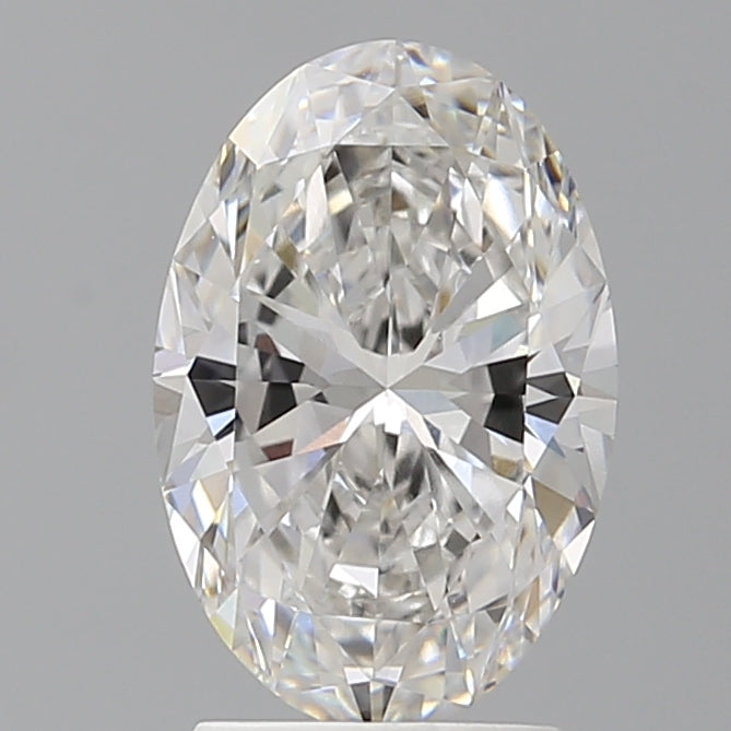 2.58 Carat Oval Shaped, Ideal Cut, F Color, VVS2 Clarity, IGI Certified Lab Grown Diamond