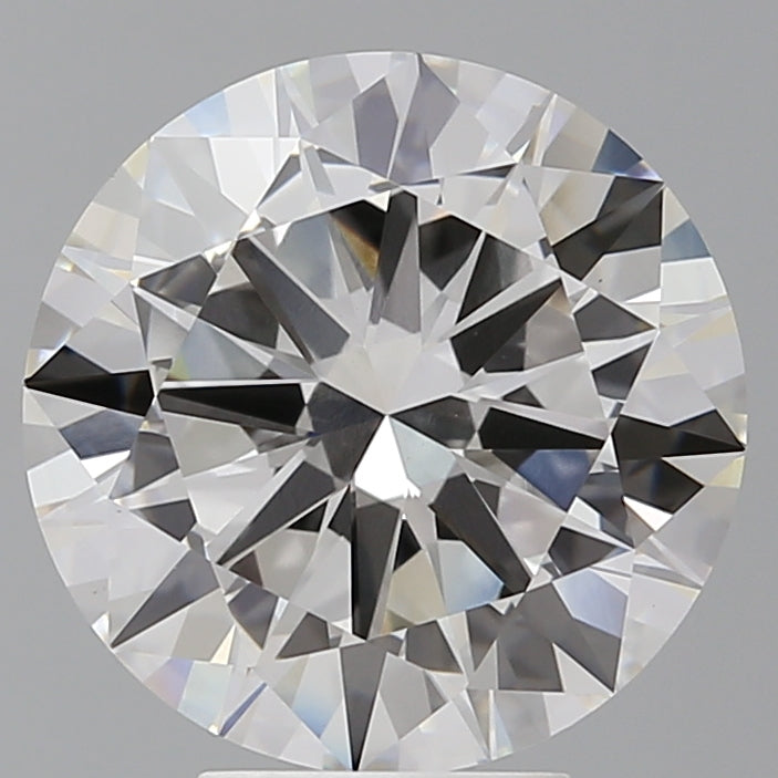 5.52 Carat Round Shaped, Excellent Cut, F Color, VS1 Clarity, IGI Certified Lab Grown Diamond