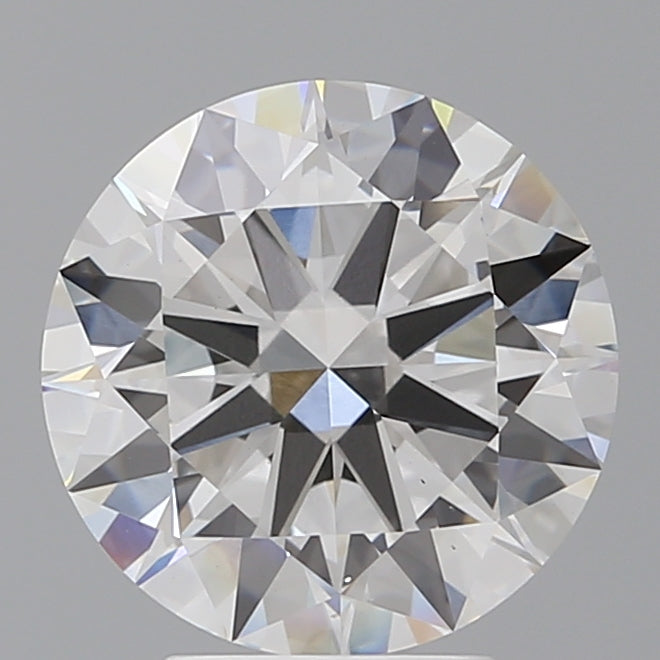 4.02 Carat Round Shaped, Excellent Cut, F Color, VS1 Clarity, IGI Certified Lab Grown Diamond