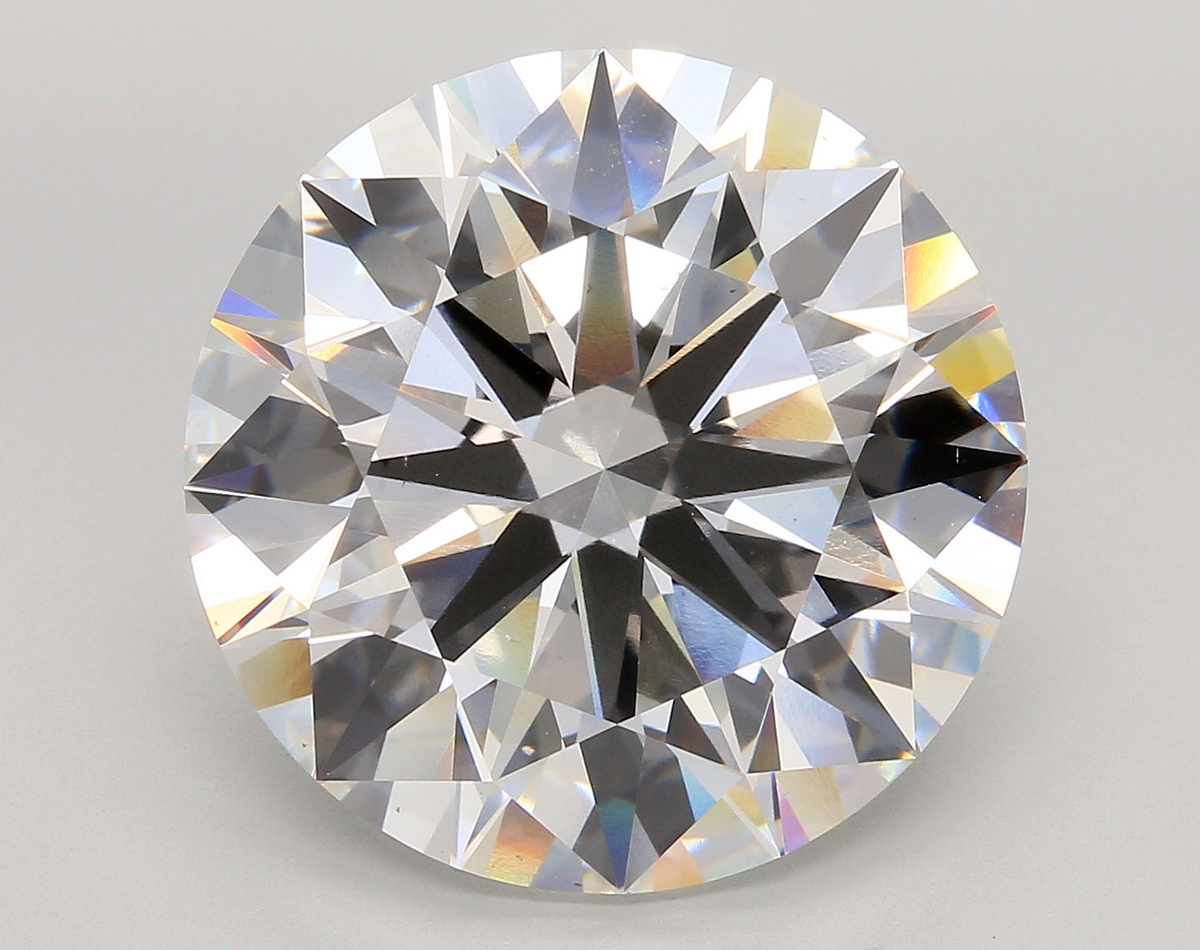 18.18 Carat Round Shaped, Ideal Cut, F Color, VS1 Clarity, IGI Certified Lab Grown Diamond