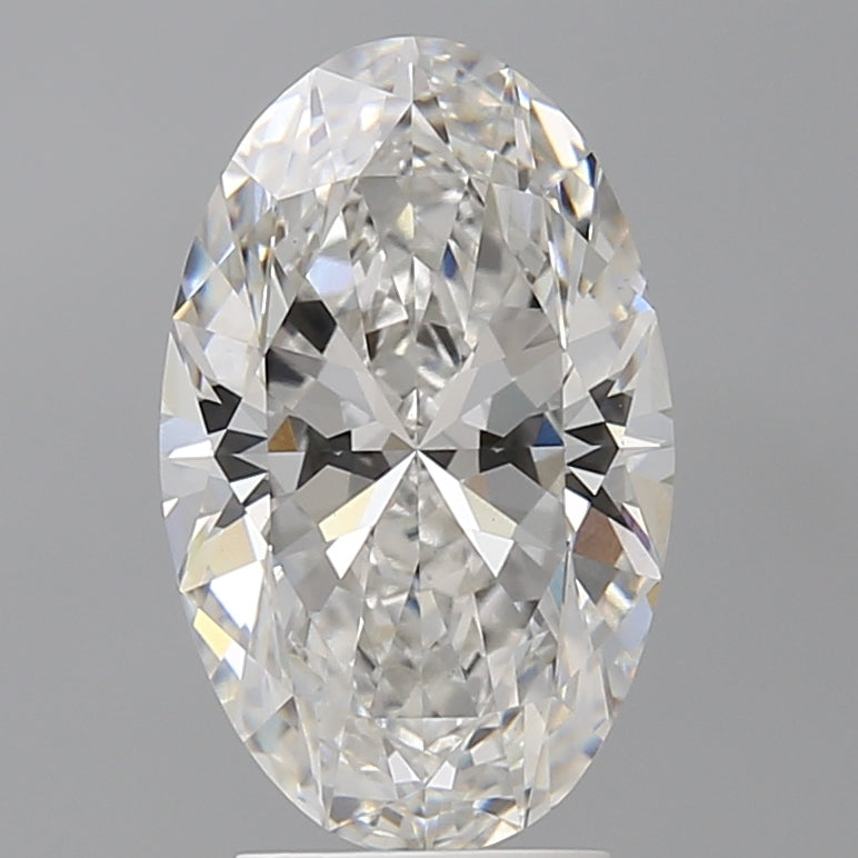 3.51 Carat Oval Shaped, Ideal Cut, E Color, VS1 Clarity, IGI Certified Lab Grown Diamond