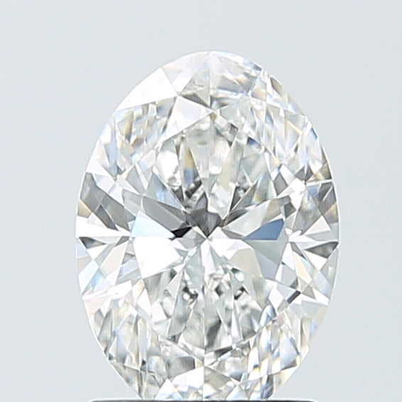1.59 Carat Oval Shaped, Ideal Cut, E Color, VVS2 Clarity, IGI Certified Lab Grown Diamond