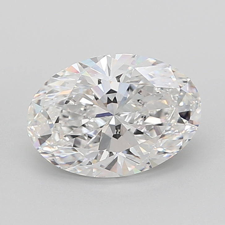 5.03 Carat Oval Shaped, Ideal Cut, D Color, VVS2 Clarity, IGI Certified Lab Grown Diamond