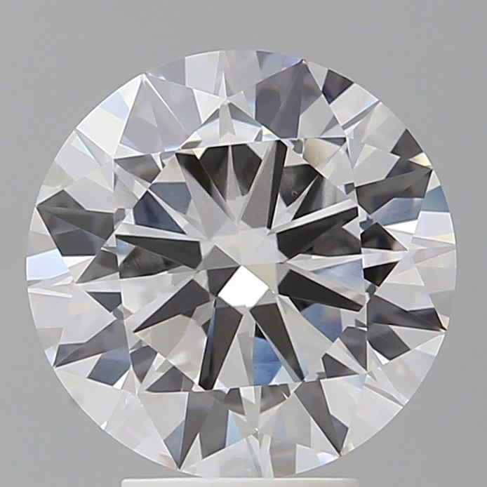 4.53 Carat Round Shaped, Excellent Cut, E Color, VVS2 Clarity, IGI Certified Lab Grown Diamond