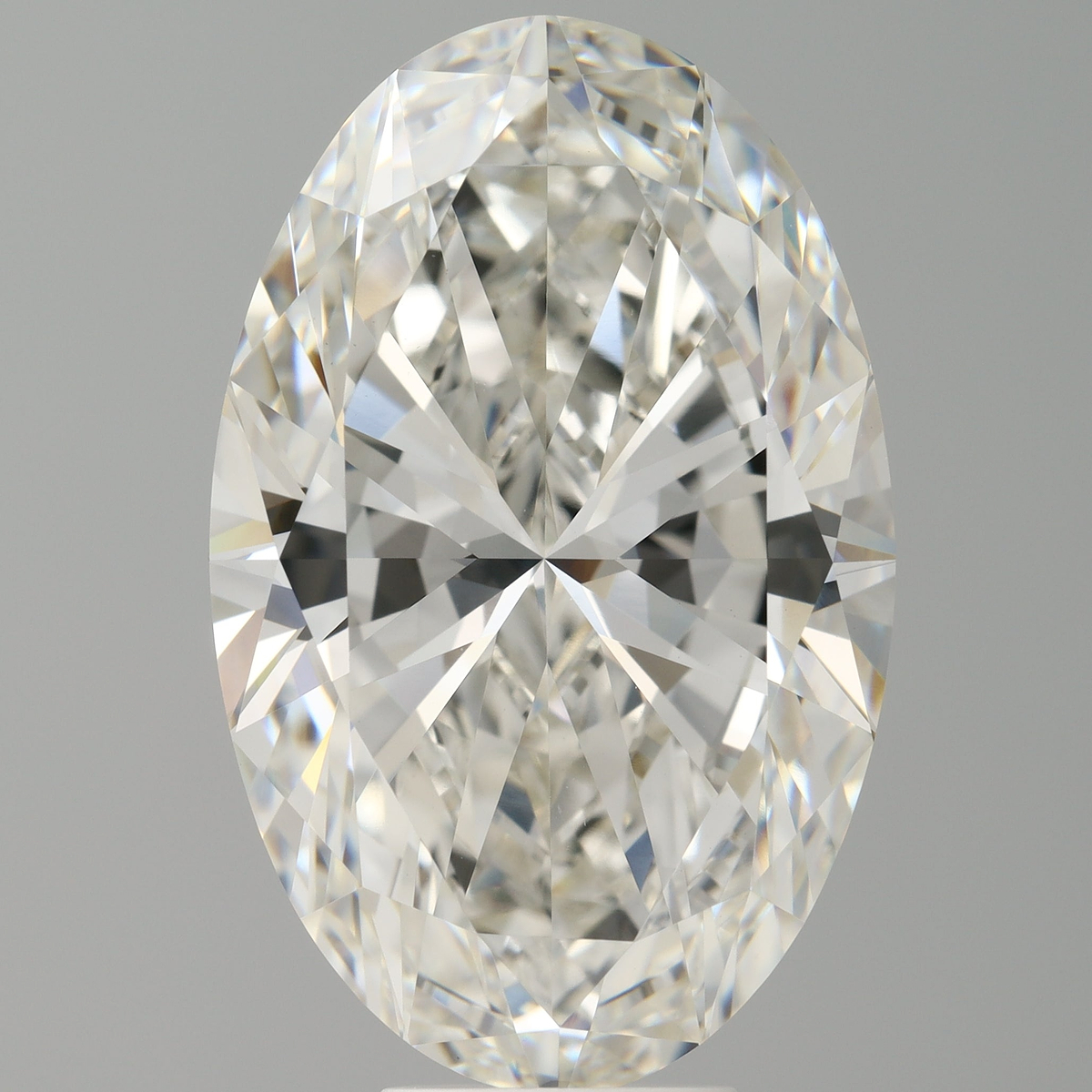 9.09 Carat Oval Shaped, Ideal Cut, G Color, VVS2 Clarity, IGI Certified Lab Grown Diamond