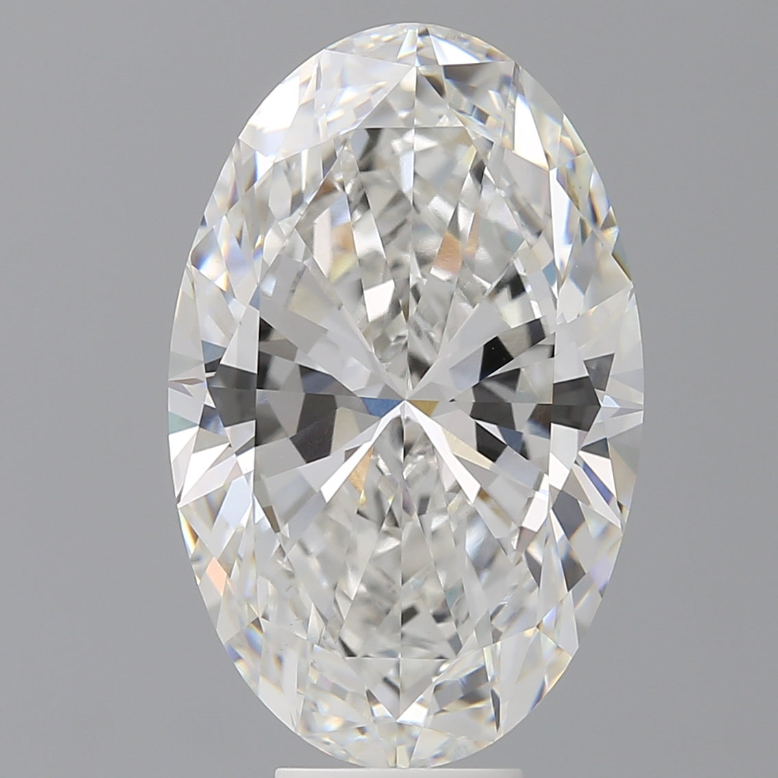 9.05 Carat Oval Shaped, Ideal Cut, E Color, VVS2 Clarity, IGI Certified Lab Grown Diamond