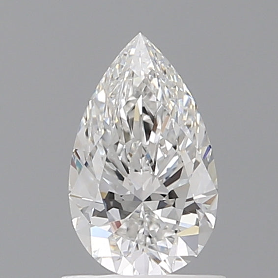 1.00 Carat Pear Shaped, Ideal Cut, E Color, VVS2 Clarity, IGI Certified Lab Grown Diamond
