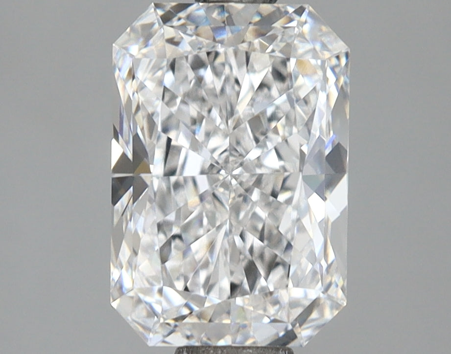 2.04 Carat Radiant Shaped, Ideal Cut, D Color, VVS1 Clarity, IGI Certified Lab Grown Diamond