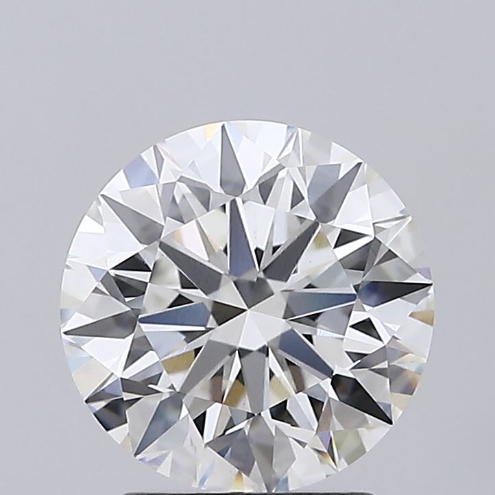 2.10 Carat Round Shaped, Ideal Cut, E Color, VVS2 Clarity, IGI Certified Lab Grown Diamond