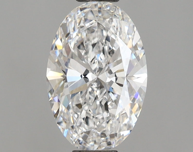 1.07 Carat Oval Shaped, Ideal Cut, D Color, VVS2 Clarity, IGI Certified Lab Grown Diamond