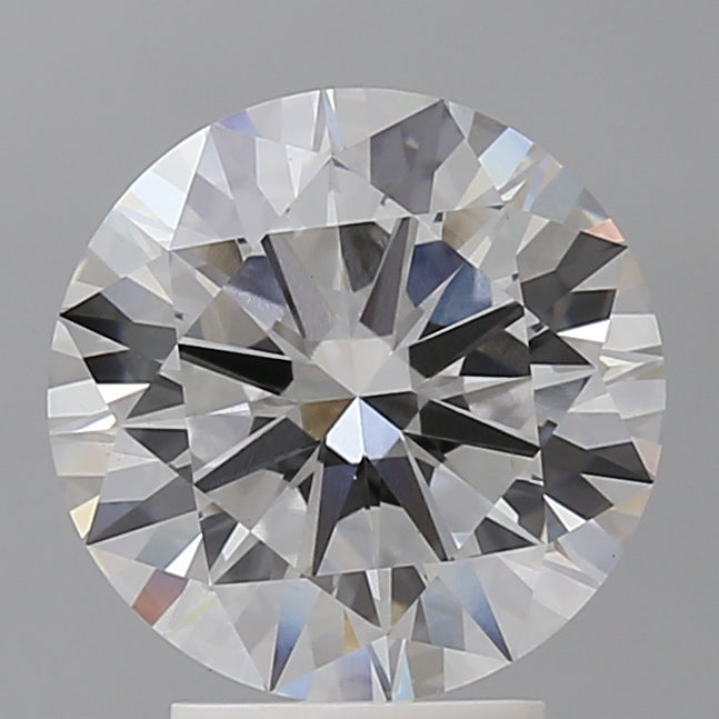3.53 Carat Round Shaped, Ideal Cut, E Color, VVS2 Clarity, IGI Certified Lab Grown Diamond
