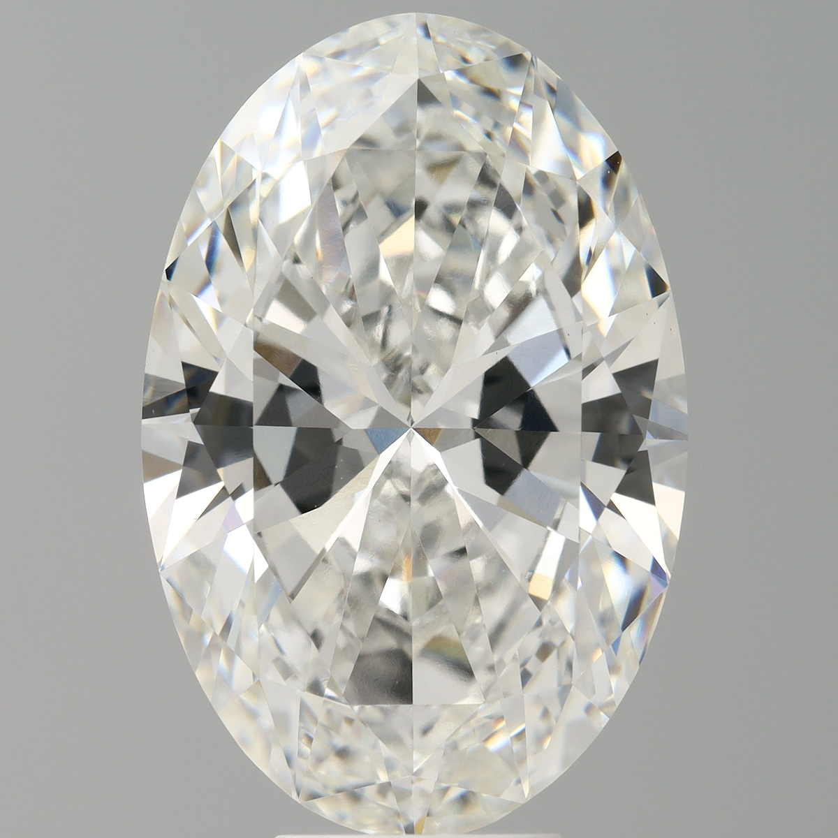 8.08 Carat Oval Shaped, Ideal Cut, E Color, VVS2 Clarity, IGI Certified Lab Grown Diamond