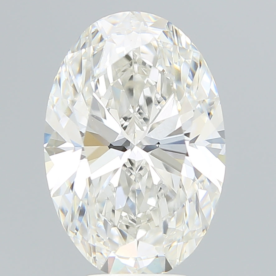 6.86 Carat Oval Shaped, Ideal Cut, F Color, VS1 Clarity, IGI Certified Lab Grown Diamond