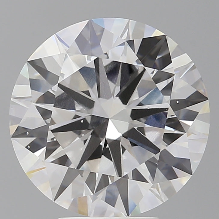 6.09 Carat Round Shaped, Excellent Cut, E Color, VS2 Clarity, IGI Certified Lab Grown Diamond