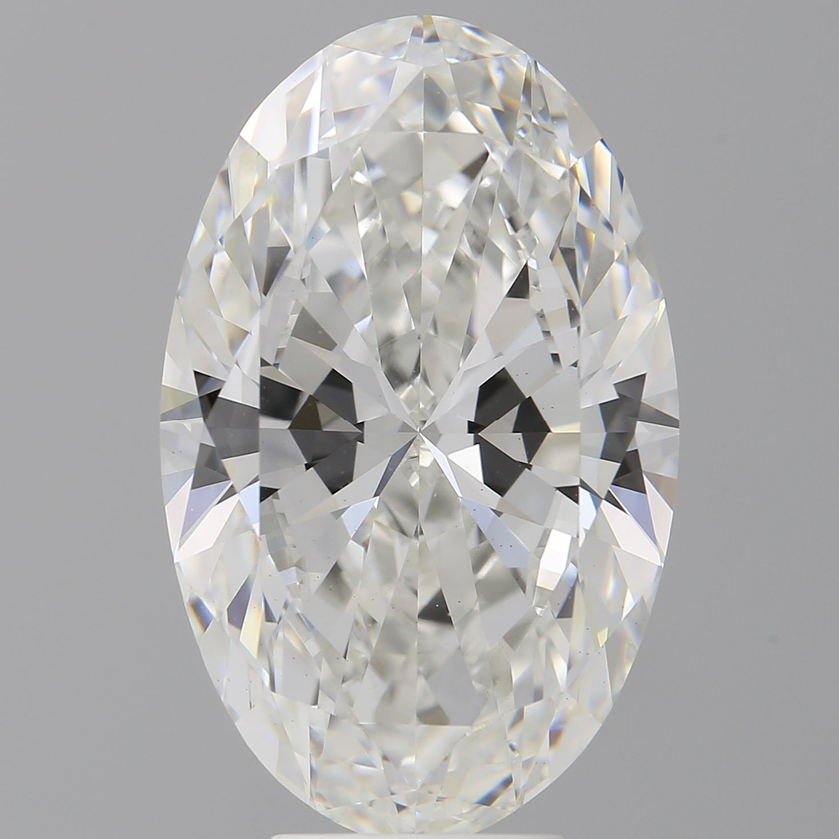 7.01 Carat Oval Shaped, Ideal Cut, F Color, VVS2 Clarity, IGI Certified Lab Grown Diamond