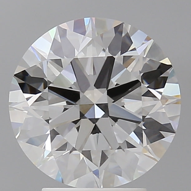 3.52 Carat Round Shaped, Ideal Cut, E Color, VVS2 Clarity, IGI Certified Lab Grown Diamond