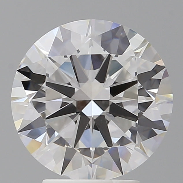3.56 Carat Round Shaped, Excellent Cut, G Color, VVS2 Clarity, IGI Certified Lab Grown Diamond