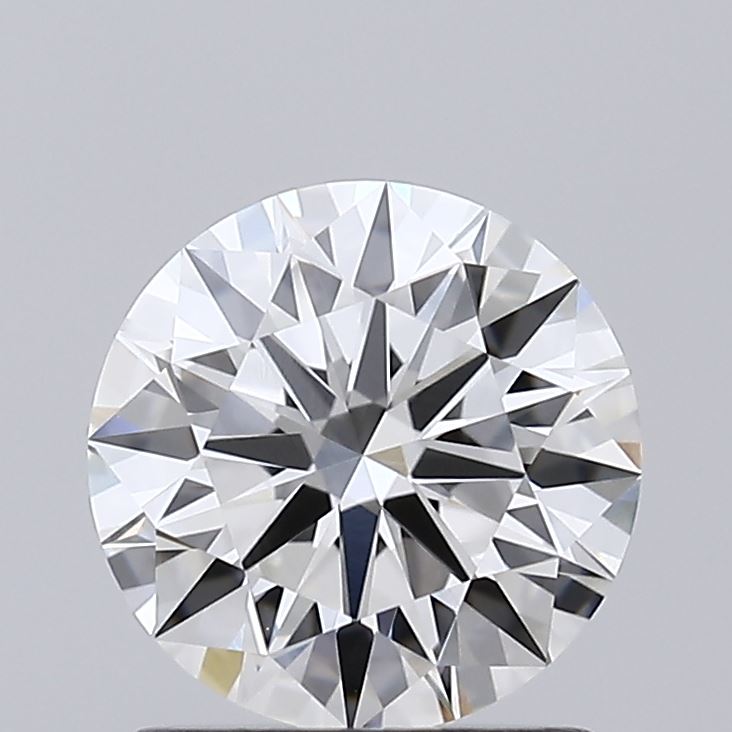 1.09 Carat Round Shaped, Ideal Cut, F Color, VVS2 Clarity, IGI Certified Lab Grown Diamond