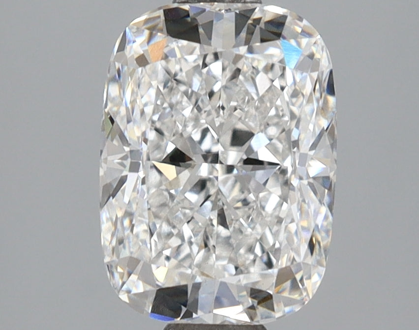 2.09 Carat Cushion Shaped, Ideal Cut, D Color, VVS2 Clarity, IGI Certified Lab Grown Diamond