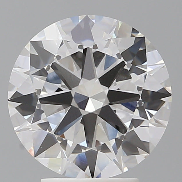 3.58 Carat Round Shaped, Excellent Cut, F Color, VVS2 Clarity, IGI Certified Lab Grown Diamond
