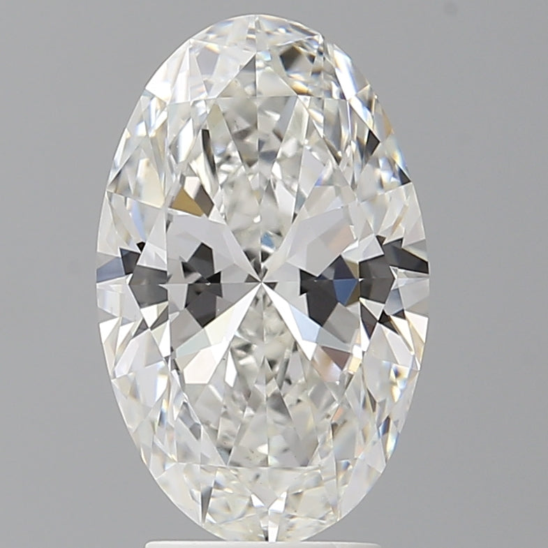 3.53 Carat Oval Shaped, Ideal Cut, F Color, VS1 Clarity, IGI Certified Lab Grown Diamond