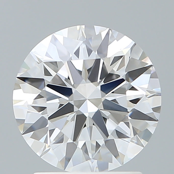 2.03 Carat Round Shaped, Excellent Cut, D Color, VVS2 Clarity, IGI Certified Lab Grown Diamond