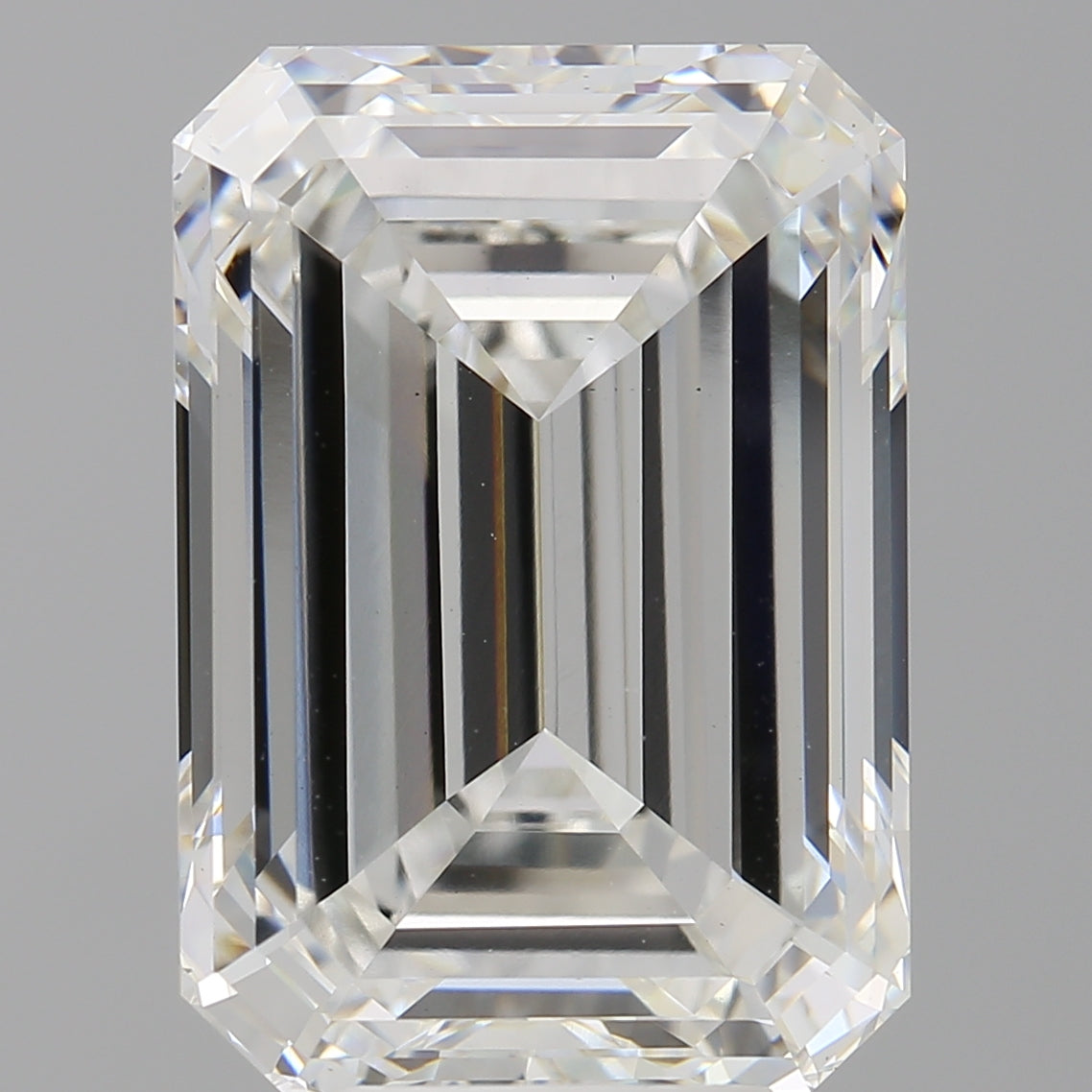 8.52 Carat Emerald Shaped, Ideal Cut, F Color, VS1 Clarity, IGI Certified Lab Grown Diamond