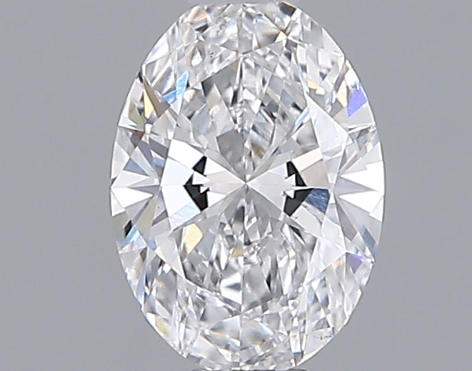 0.90 Carat Oval Shaped, Ideal Cut, D Color, VS1 Clarity, IGI Certified Lab Grown Diamond