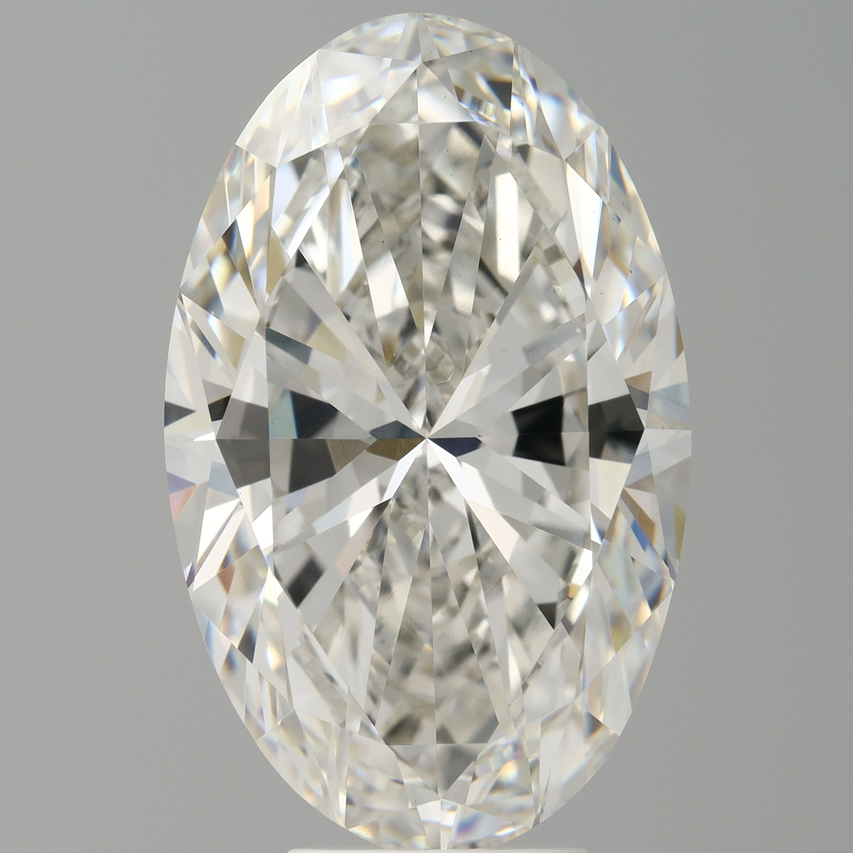 7.09 Carat Oval Shaped, Ideal Cut, F Color, VS1 Clarity, IGI Certified Lab Grown Diamond